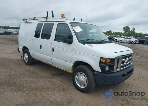 2011 Ford E-250 Commercial z USA, uszkodzony, nr VIN 1FTNE2EL4BDA70926